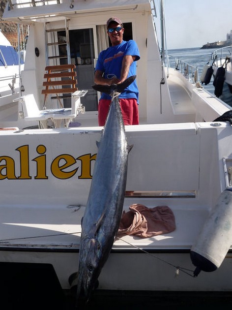 10/02 New Record Wahoo Cavalier & Blue Marlin Sport Fishing Gran Canaria