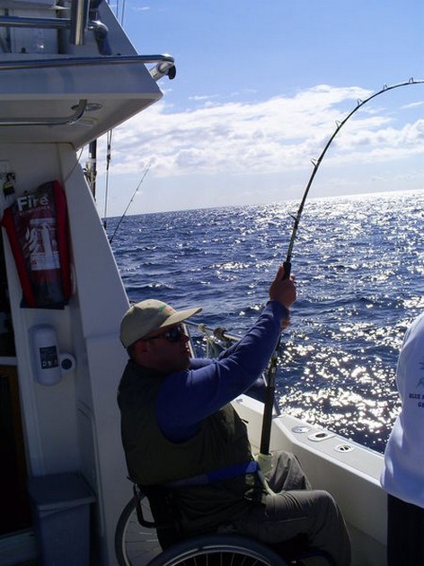 Hooked up Cavalier & Blue Marlin Sport Fishing Gran Canaria