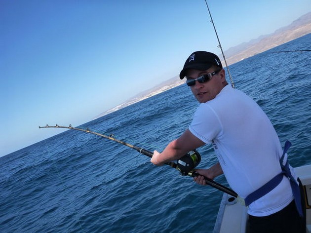 hooked up Cavalier & Blue Marlin Sport Fishing Gran Canaria