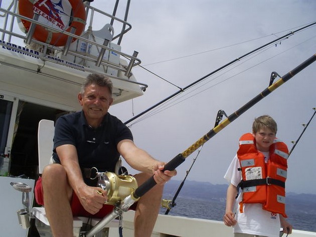 Hooked up Cavalier & Blue Marlin Sport Fishing Gran Canaria