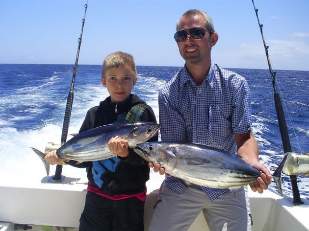 Skipjack Tuna's Cavalier & Blue Marlin Sport Fishing Gran Canaria