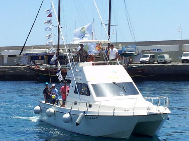 Flags Festival Cavalier & Blue Marlin Sport Fishing Gran Canaria