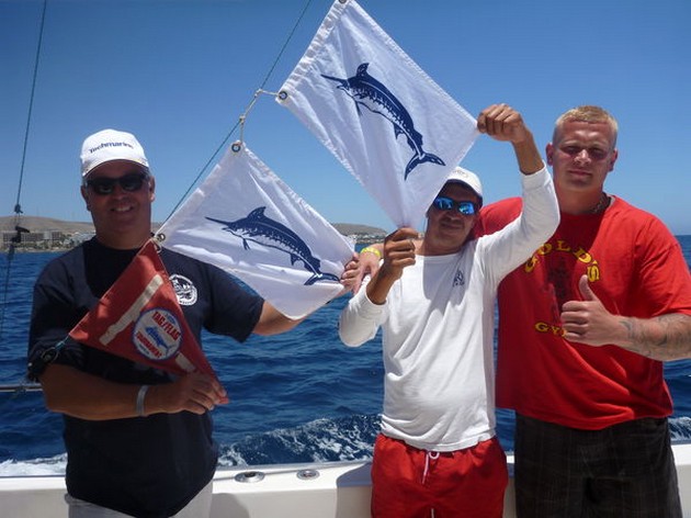 2 x 150 kg Blue Marlin Cavalier & Blue Marlin Sport Fishing Gran Canaria