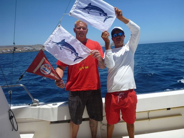Well done ! Cavalier & Blue Marlin Sport Fishing Gran Canaria