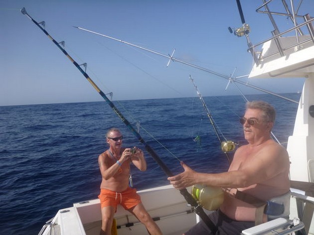 320 lb Blue Marlin Cavalier & Blue Marlin Sport Fishing Gran Canaria