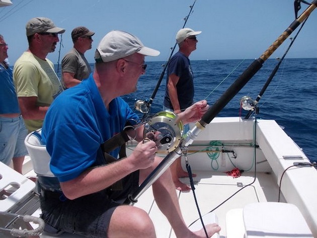 Hooked up Cavalier & Blue Marlin Sport Fishing Gran Canaria