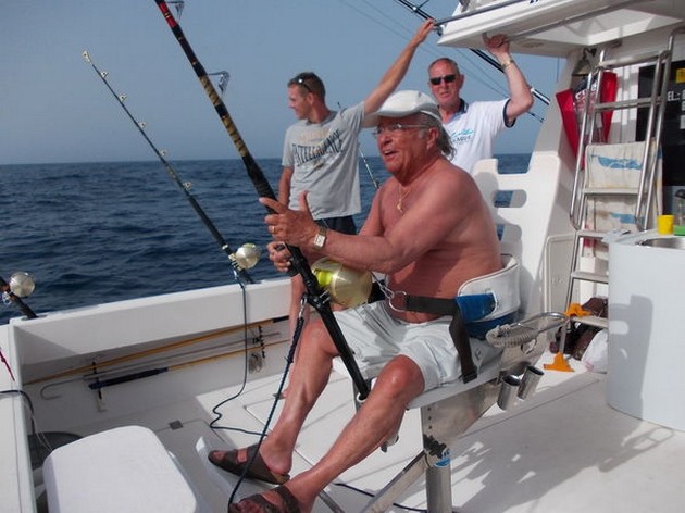 Hooked up Cavalier & Blue Marlin Sport Fishing Gran Canaria