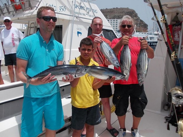 Skipjack Tuna's Cavalier & Blue Marlin Sport Fishing Gran Canaria