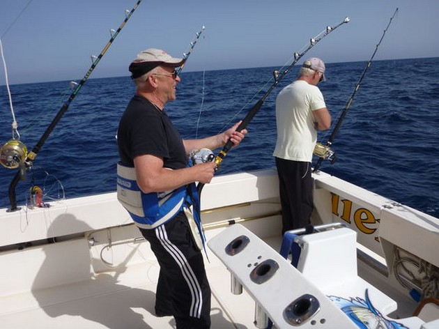 Hooked up Cavalier & Blue Marlin Sport Fishing Gran Canaria