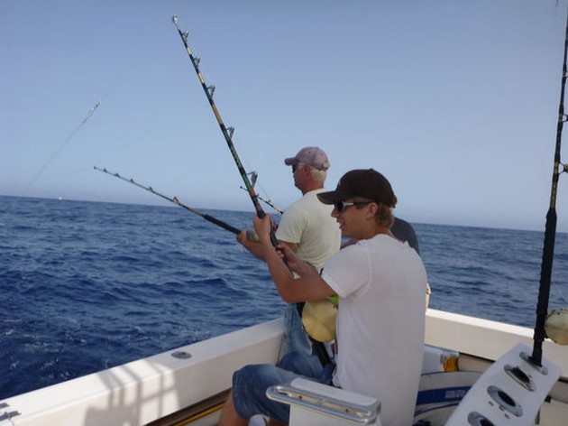 Hooked up Cavalier & Blue Marlin Sport Fishing Gran Canaria