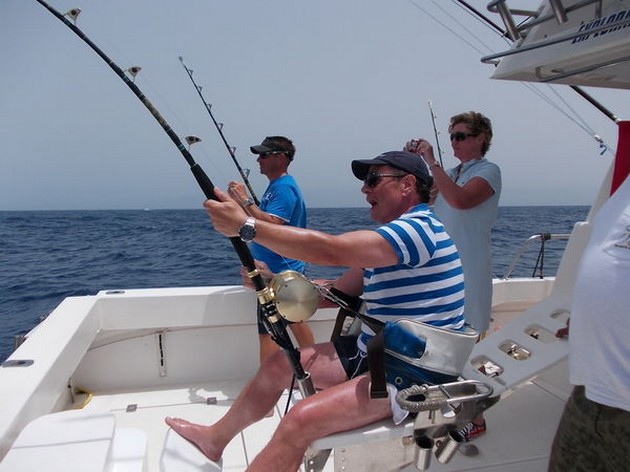 hooked up Cavalier & Blue Marlin Sport Fishing Gran Canaria