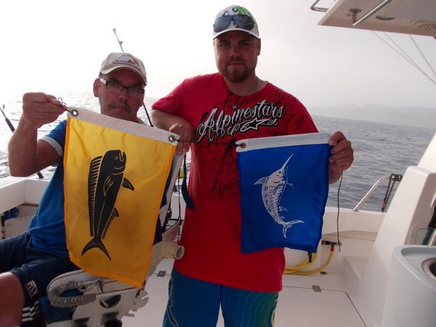 Father & son Cavalier & Blue Marlin Sport Fishing Gran Canaria