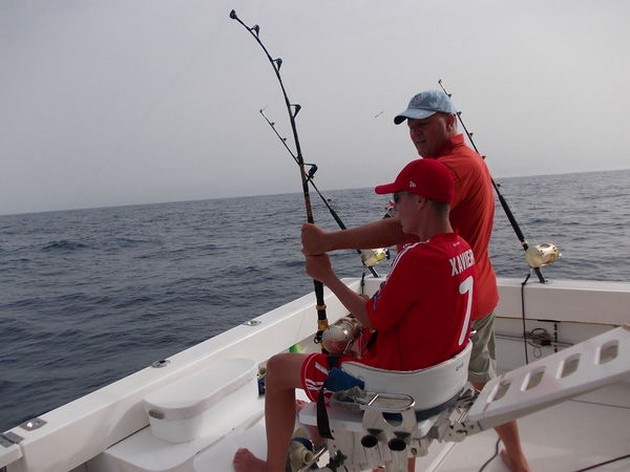 Hooked up Cavalier & Blue Marlin Sport Fishing Gran Canaria