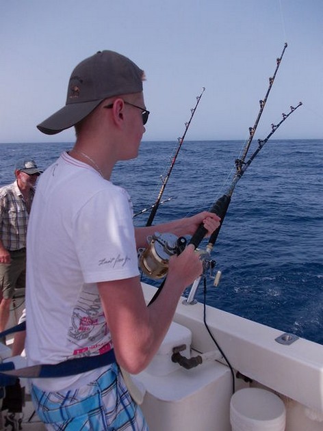 Hooked up Cavalier & Blue Marlin Sport Fishing Gran Canaria