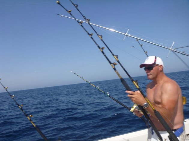 Hooked up Cavalier & Blue Marlin Sport Fishing Gran Canaria
