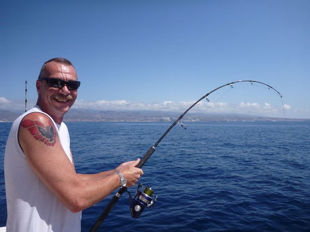 hooked up Cavalier & Blue Marlin Sport Fishing Gran Canaria
