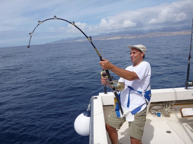 Hooked up Cavalier & Blue Marlin Sport Fishing Gran Canaria