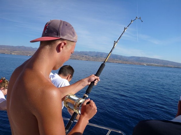 Hooked up Cavalier & Blue Marlin Sport Fishing Gran Canaria
