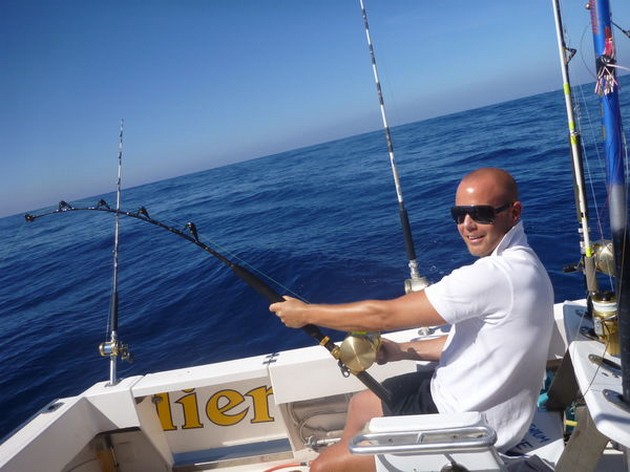 hooked up Cavalier & Blue Marlin Sport Fishing Gran Canaria