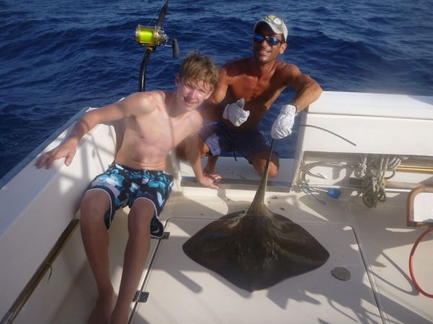 2 Wahoo's + Haai Cavalier & Blue Marlin Sport Fishing Gran Canaria