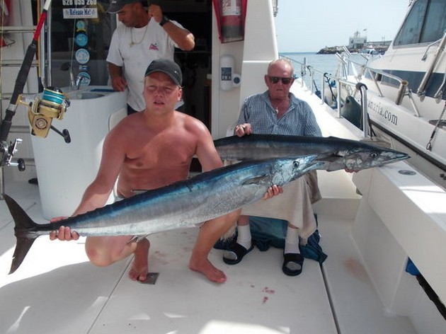 11710  2 Wahoo Cavalier & Blue Marlin Sport Fishing Gran Canaria