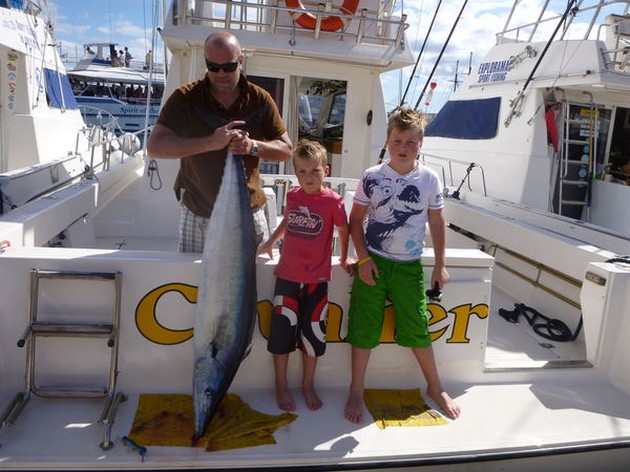 42 kg Wahoo Cavalier & Blue Marlin Sport Fishing Gran Canaria