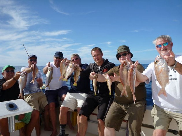 Satisfied Fishermen Cavalier & Blue Marlin Sport Fishing Gran Canaria