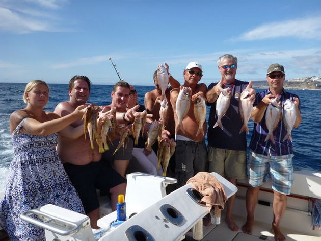 Satisfied Fishermen Cavalier & Blue Marlin Sport Fishing Gran Canaria