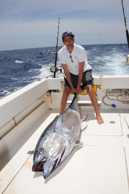 Big Eye Tuna 100 kilo Cavalier & Blue Marlin Sport Fishing Gran Canaria
