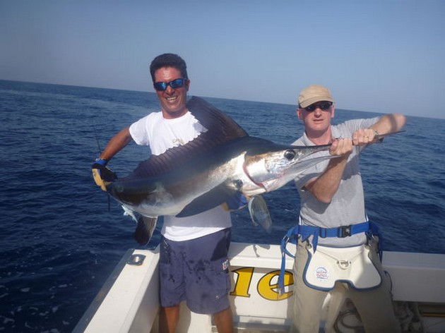 White Marlin released onboard of the boat Cavalier Cavalier & Blue Marlin Sport Fishing Gran Canaria