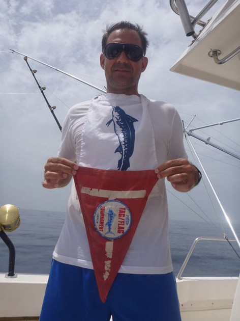 The Winner - Frank Mendrzyk released this morning a Blue Marlin on the boat Cavalier Cavalier & Blue Marlin Sport Fishing Gran Canaria