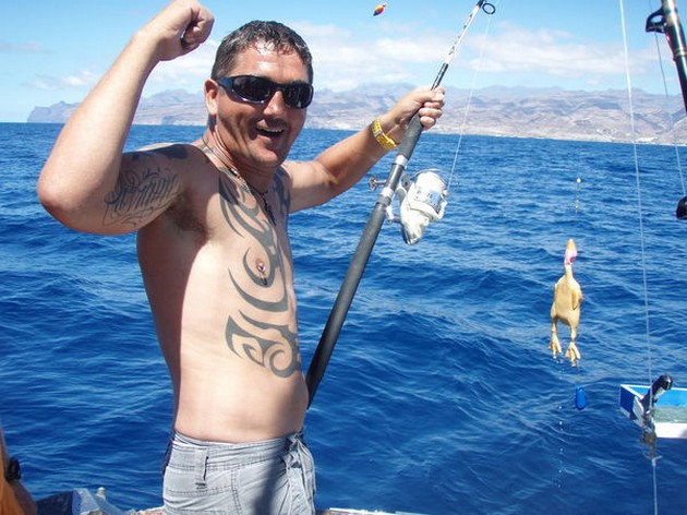 Mr Chicken ! Cavalier & Blue Marlin Sport Fishing Gran Canaria