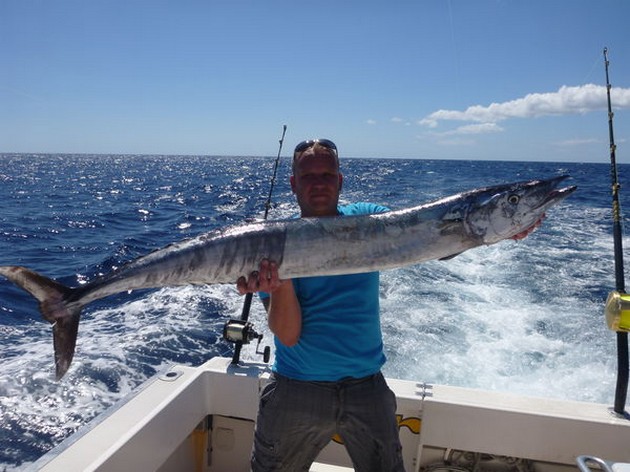 Opnieuw Wahoo vangsten op de boot Cavalier Cavalier & Blue Marlin Sport Fishing Gran Canaria
