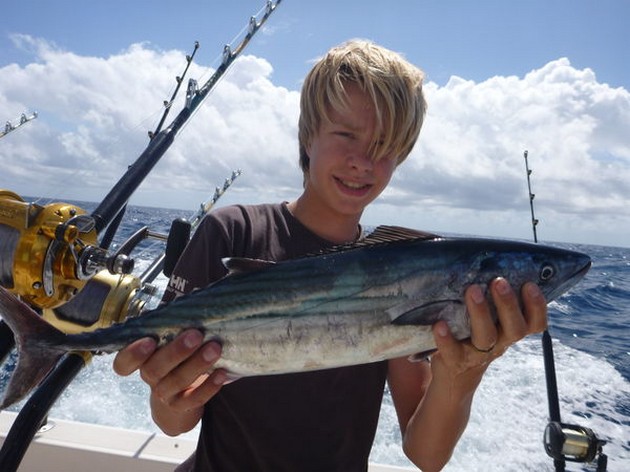 Atlantic Bonito caught by Benjamin from Norway Cavalier & Blue Marlin Sport Fishing Gran Canaria