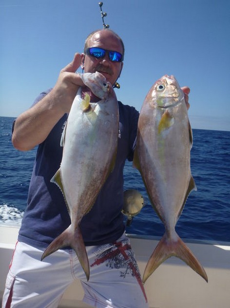 Amberjacks - Lord David Adams from the United Kingdom Cavalier & Blue Marlin Sport Fishing Gran Canaria