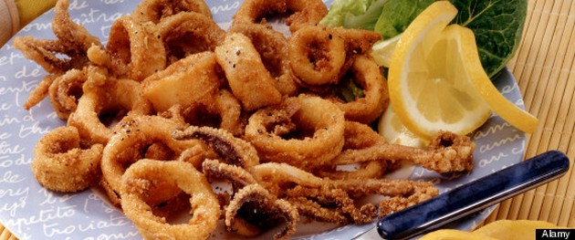 Är det bläckfisk eller grisbunga? Cavalier & Blue Marlin Sport Fishing Gran Canaria