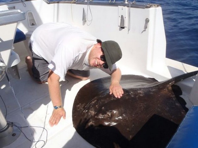 50% trolling och 50% bottenfiske Cavalier & Blue Marlin Sport Fishing Gran Canaria