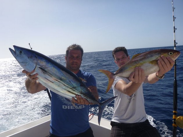 Happy Fishermen on the boat Cavalier Cavalier & Blue Marlin Sport Fishing Gran Canaria