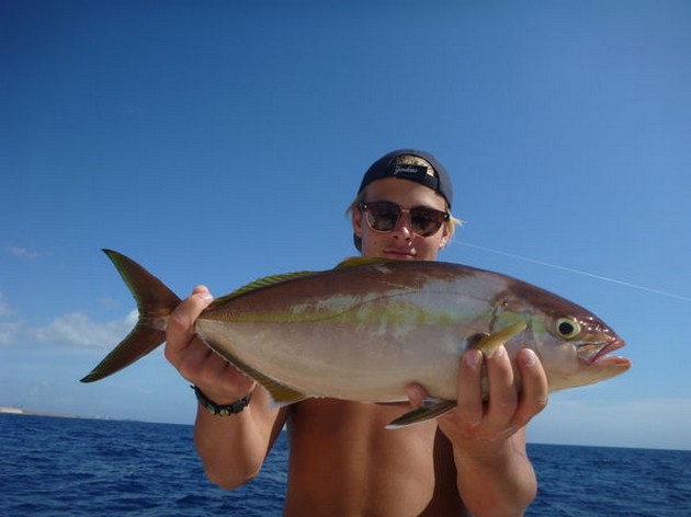 Amberjack caught by Jonathan Nylander from Sweden Cavalier & Blue Marlin Sport Fishing Gran Canaria