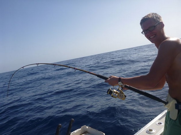 Hooked up Cavalier & Blue Marlin Sport Fishing Gran Canaria