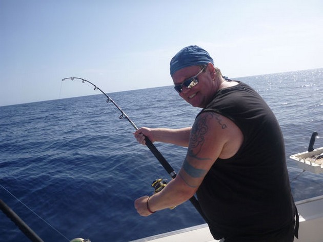 Hooked up Cavalier & Blue Marlin Sport Fishing Gran Canaria