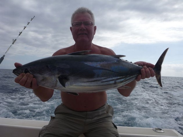 Skipjack Tuna - Conny Johansson from Sweden on the boat Cavalier Cavalier & Blue Marlin Sport Fishing Gran Canaria