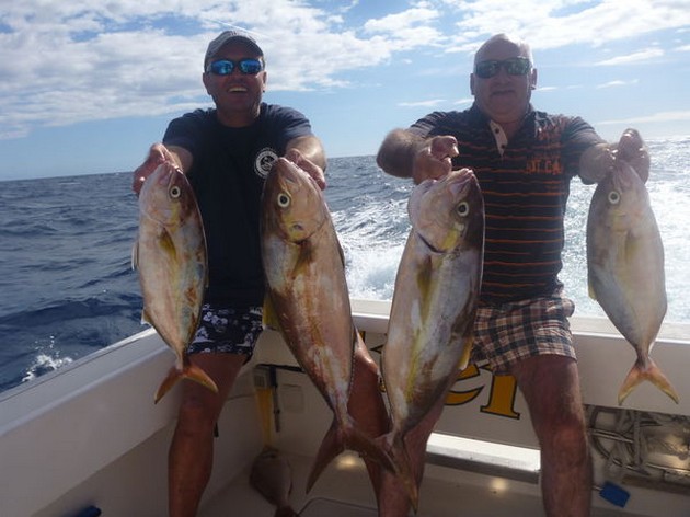 Congratulations - Satisfied clients on the boat Cavalier Cavalier & Blue Marlin Sport Fishing Gran Canaria