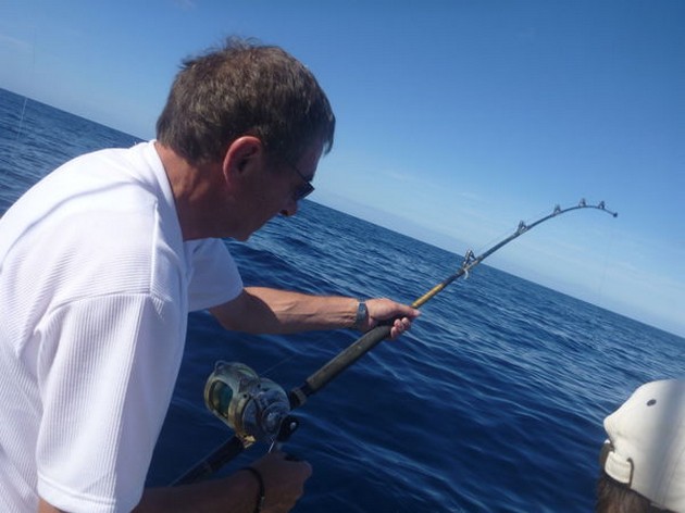Hooked up Cavalier & Blue Marlin Sport Fishing Gran Canaria