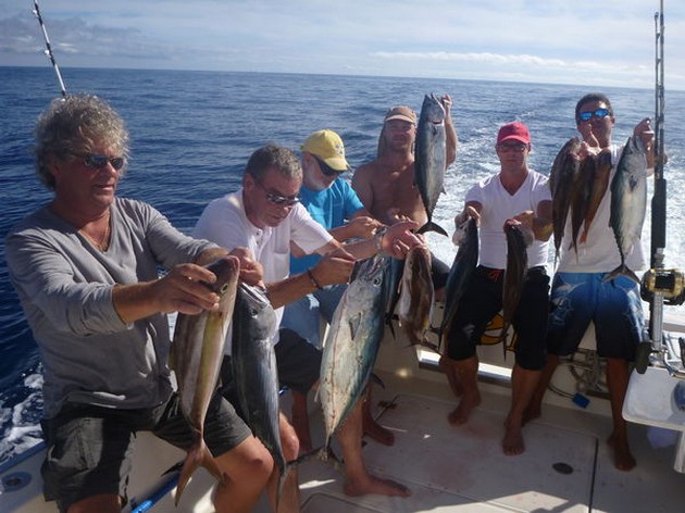 A fishing week with amazing catches Cavalier & Blue Marlin Sport Fishing Gran Canaria