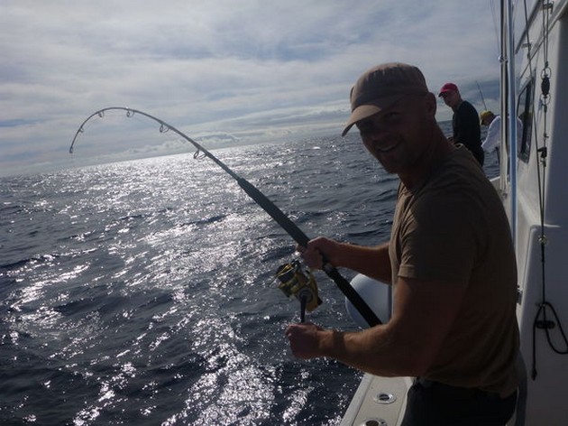 Hooked up Cavalier & Blue Marlin Sport Fishing Gran Canaria