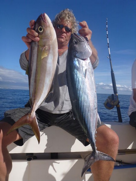 Nice Catch - Kees Kloos on the boat Cavalñier Cavalier & Blue Marlin Sport Fishing Gran Canaria