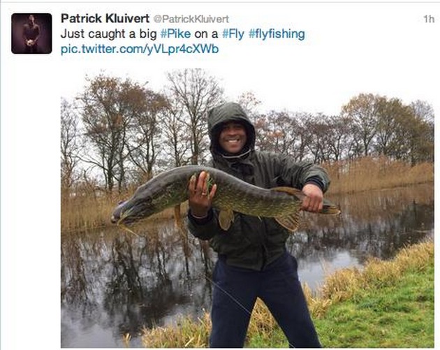 Kluivert slaat grote vis aan de haak Cavalier & Blue Marlin Sport Fishing Gran Canaria