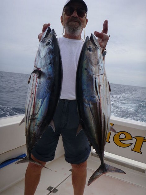En måndag med stark vind och mycket regn Cavalier & Blue Marlin Sport Fishing Gran Canaria