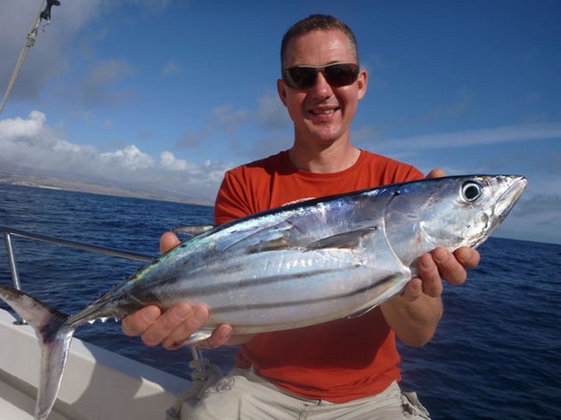 Skipjack Tuna caught by Johan Hartman from Holland Cavalier & Blue Marlin Sport Fishing Gran Canaria